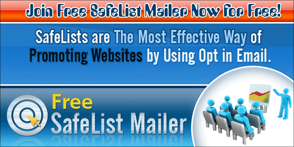 The Free Safelist Mailer - Get $10 Free Just For Signing Up!